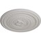 Ekena Millwork Pearl Ceiling Medallion (Fits Canopies up to 1 7/8"), 26 1/4"OD x 1 1/2"P, Ultra Pure White CM26PEUWF - alternate 2